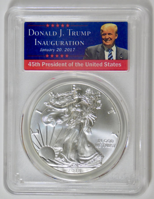 2018 (W) American Silver Eagle TOP GRADE! PCGS MS-70 First Strike