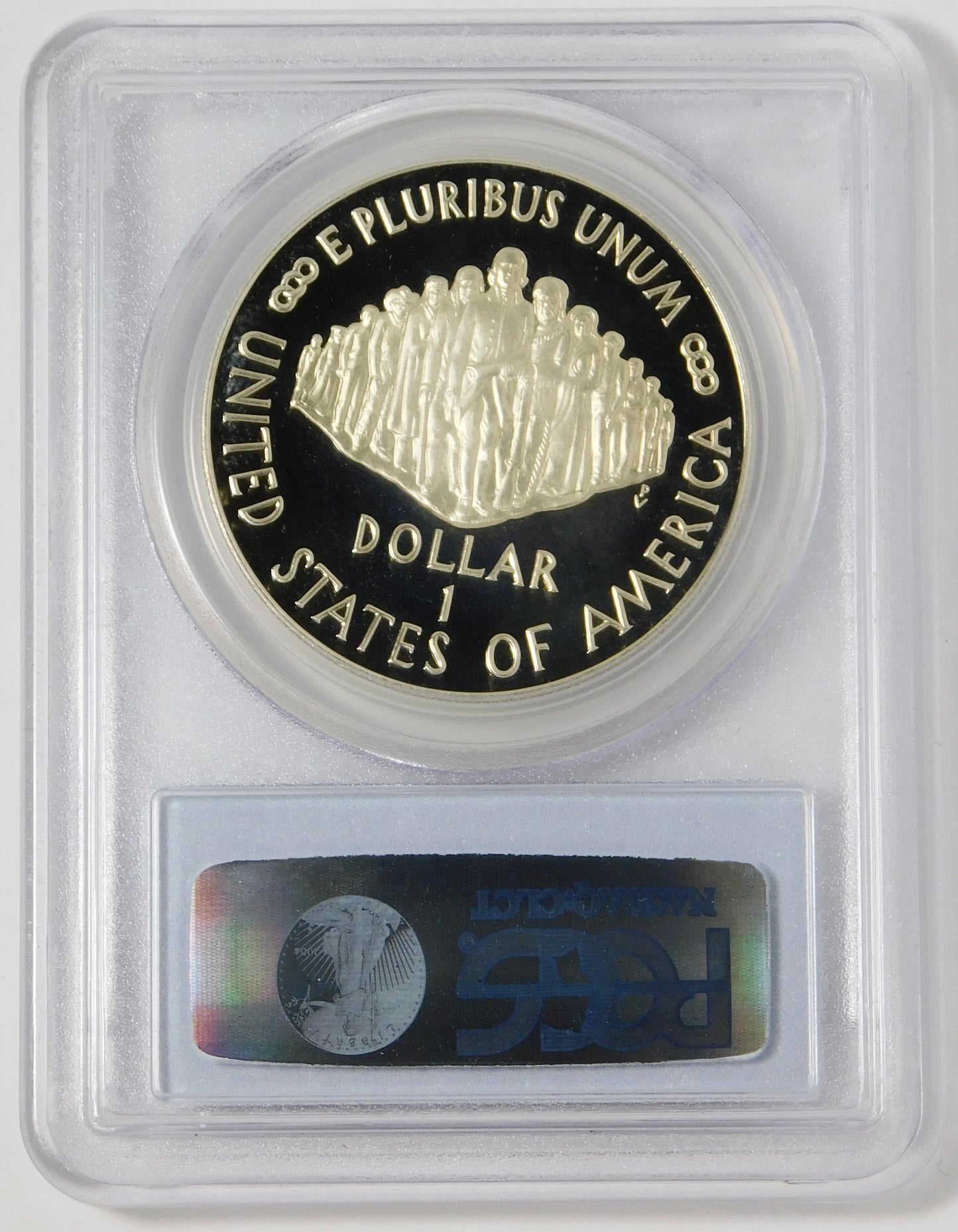 1987-P Commemorative Constitution Silver Dollar TOP GRADE! PCGS PR70DCAM