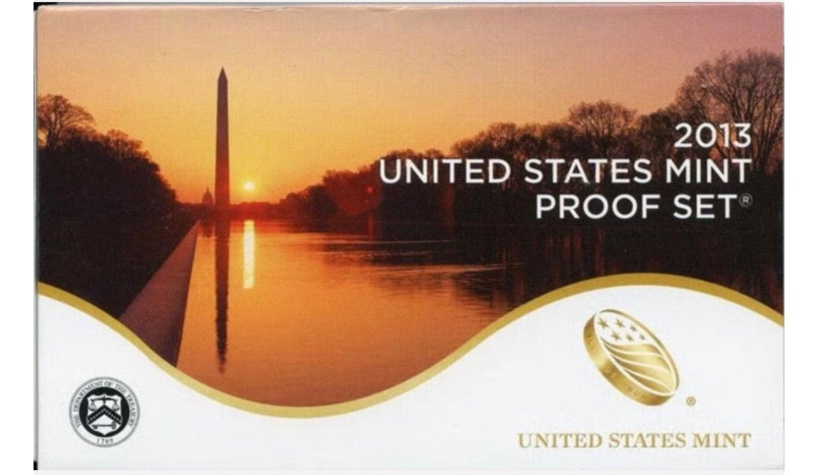 2013-S US Mint Proof Set 14-Coins. San Francisco Mint