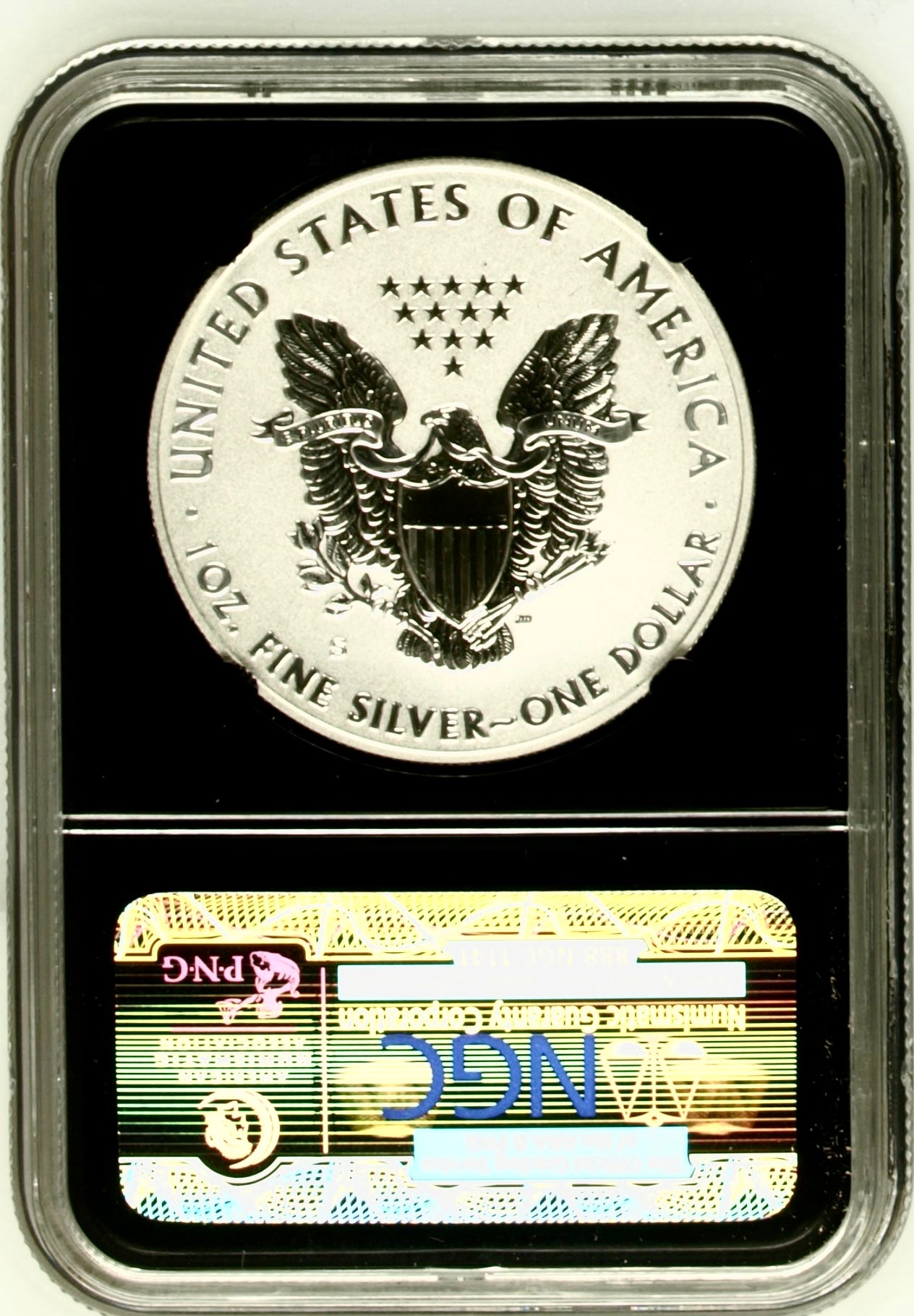 2012-S American Silver Eagle "Reverse Proof" Early Releases NGC PF-70