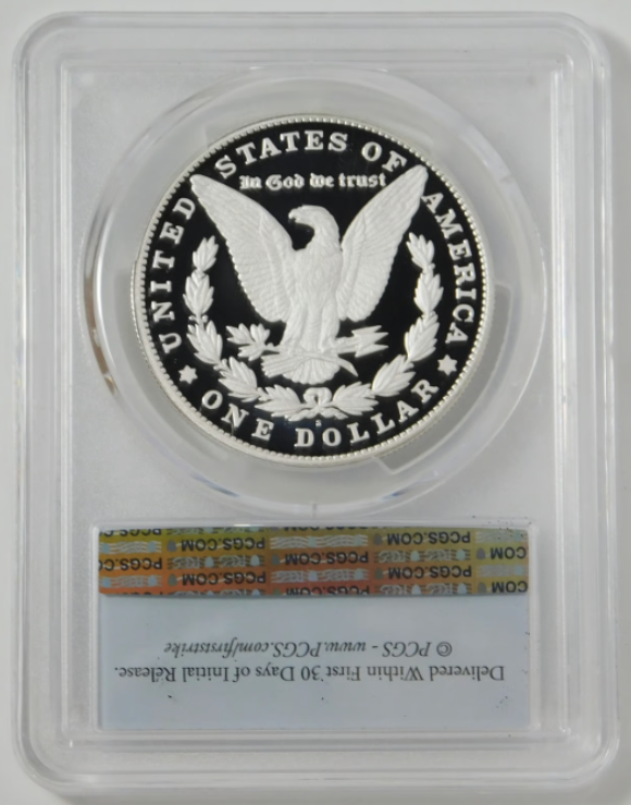 2023 S Morgan Silver Dollar TOP GRADE! PCGS Gem Proof 70 DCAM
