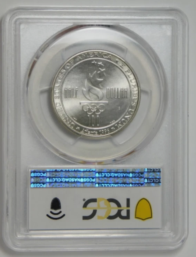 1996-S Commemorative Swimming Olympic Half Dollar TOP GRADE! PCGS MS-70