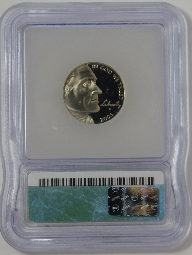 2005-S Buffalo "Buffalo" Nickel TOP GRADE! ICG PR70 DCAM