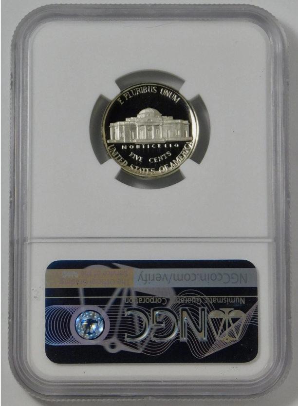1985-S Jefferson Nickel TOP GRADE! NGC Gem Proof 70 Ultra Cameo