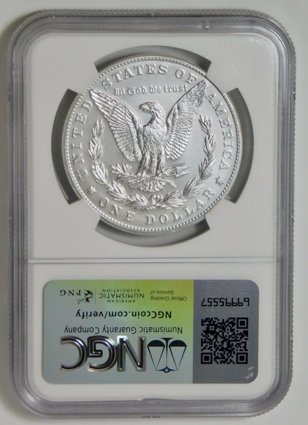 2023 Morgan Silver Dollar First Day of Issue: NGC MS-70 (Mercanti Signed Label)