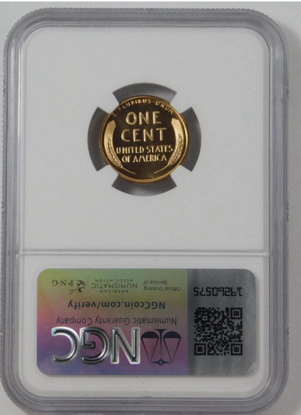 1955 Lincoln Wheat Cent BIG GRADE! NGC Gem Proof 69 RD