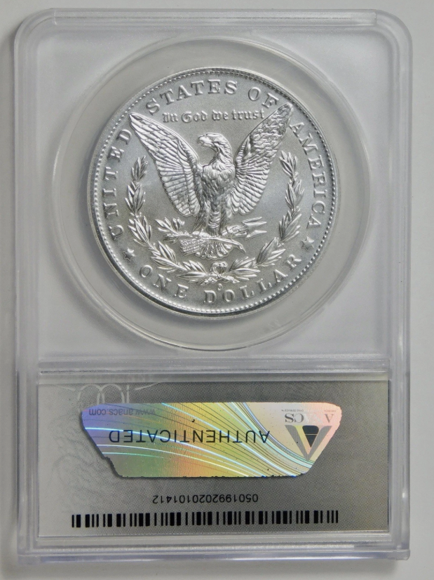 2021-O Morgan Silver Dollar ADVANCE RELEASE! Top Grade. Anacs MS-70