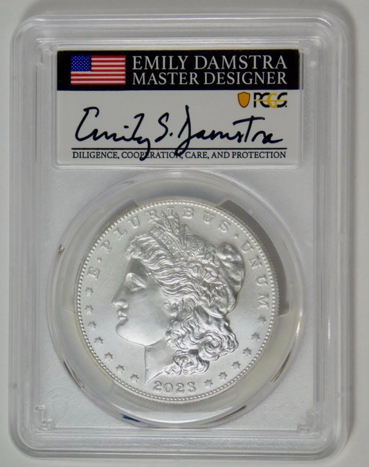 2023 Morgan Silver Dollar "Advanced Release" TOP GRADE! PCGS MS-70