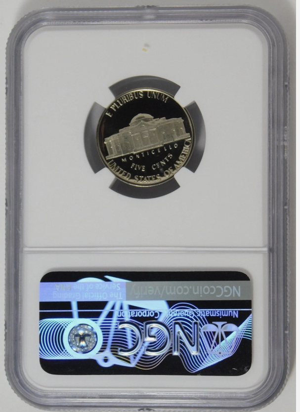 1980-S Jefferson Nickel TOP GRADE! NGC Gem Proof 70 Ultra Cameo