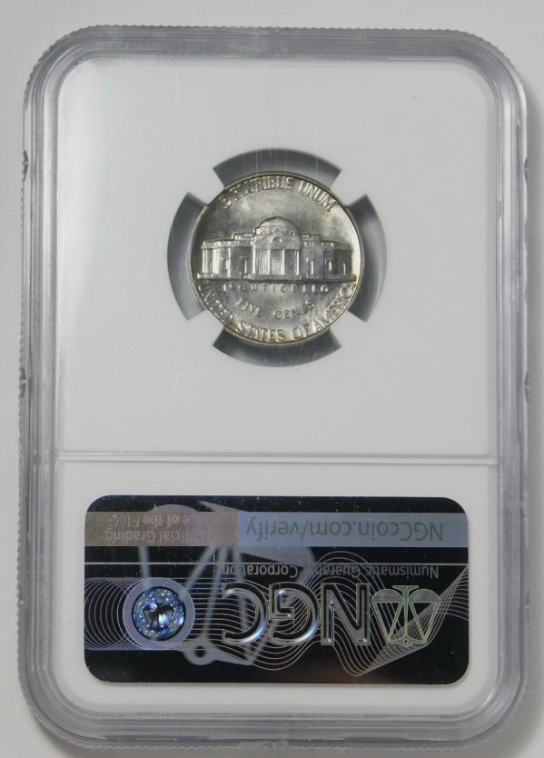 1959 Jefferson Nickel BIG GRADE! Low Pop! NGC MS-67 5FS