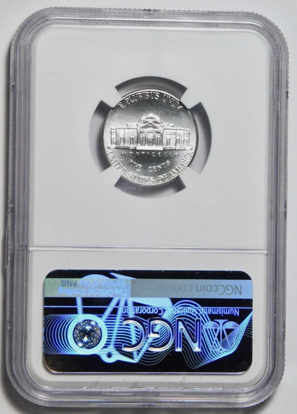 2022-P Jefferson Nickel BIG GRADE! LOW POP. NGC MS-68 6FS