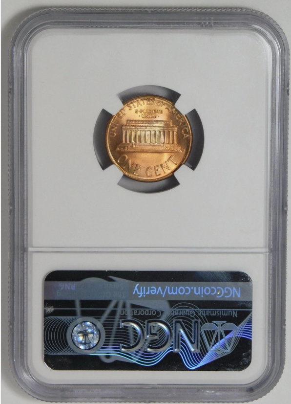 1992-D Lincoln Cent BIG GRADE! RARE MS-69 RD VERY LOW POP.