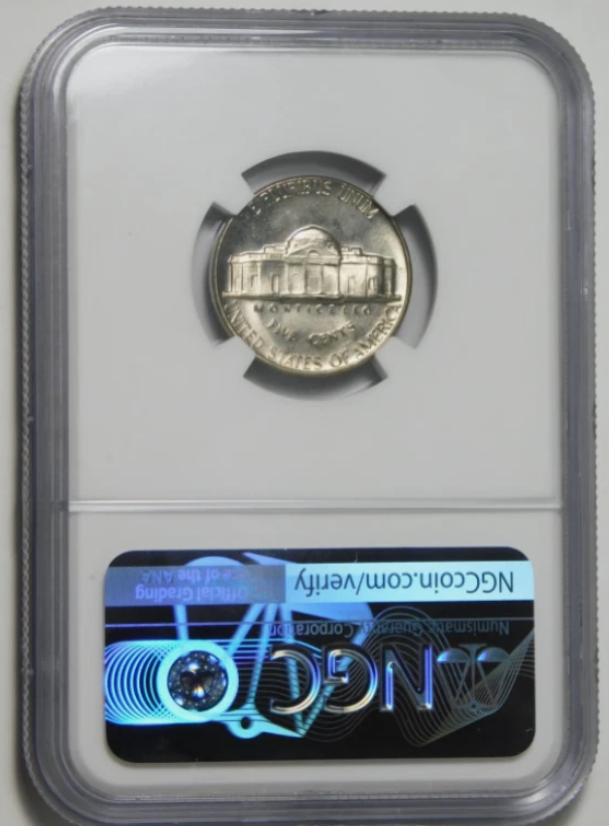 1965 Jefferson Nickel (Not SMS) Low Pop! NGC MS-66
