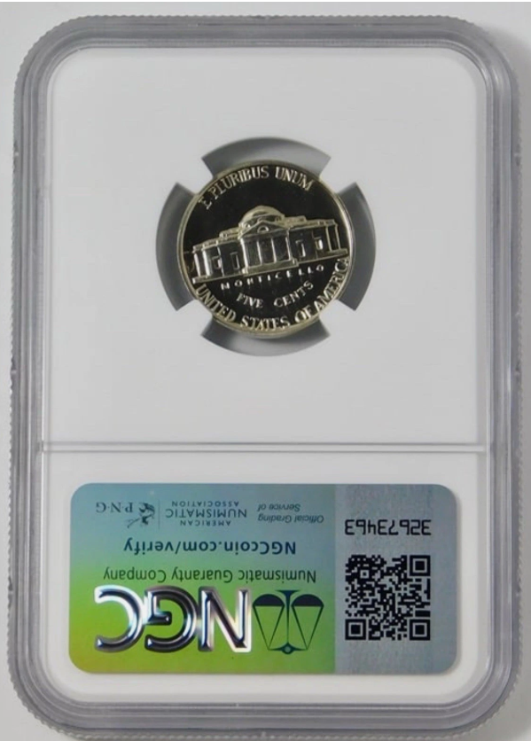 1962 Jefferson Nickel BIG GRADE! NGC Gem Proof 69