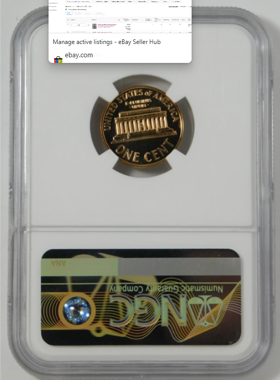 1960 Lincoln Cent "Large Date" Big Grade! NGC Gem Proof 69