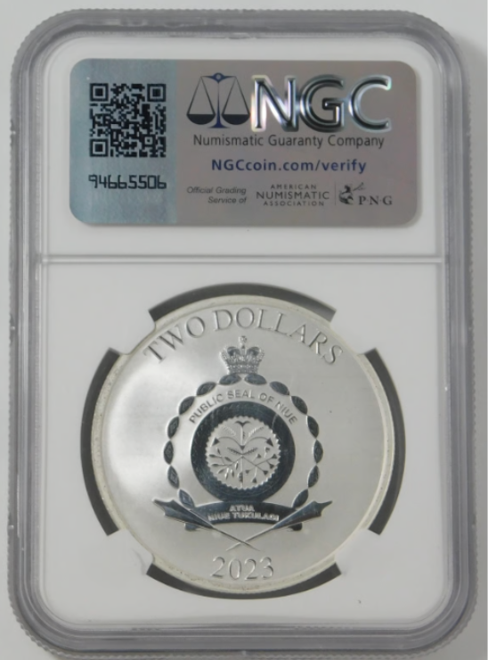 2023 Niue Star Wars "Jedi Order" NGC Mint State 68
