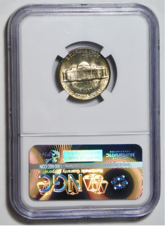 1953 S Jefferson Nickel LOW POP! NGC Mint State 66