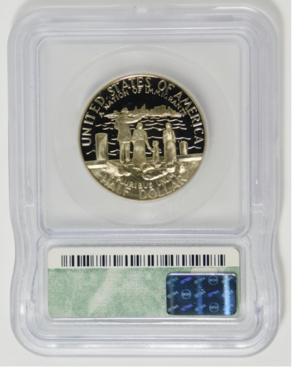 1986 Commemorative Liberty Centennial Half Dollars. ICG Proof 70 / Mint State 70