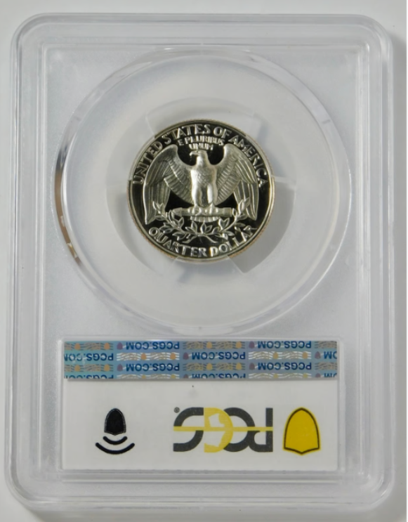 1981-S Washington Quarter TOP GRADE! PCGS Gem Proof 70DCAM