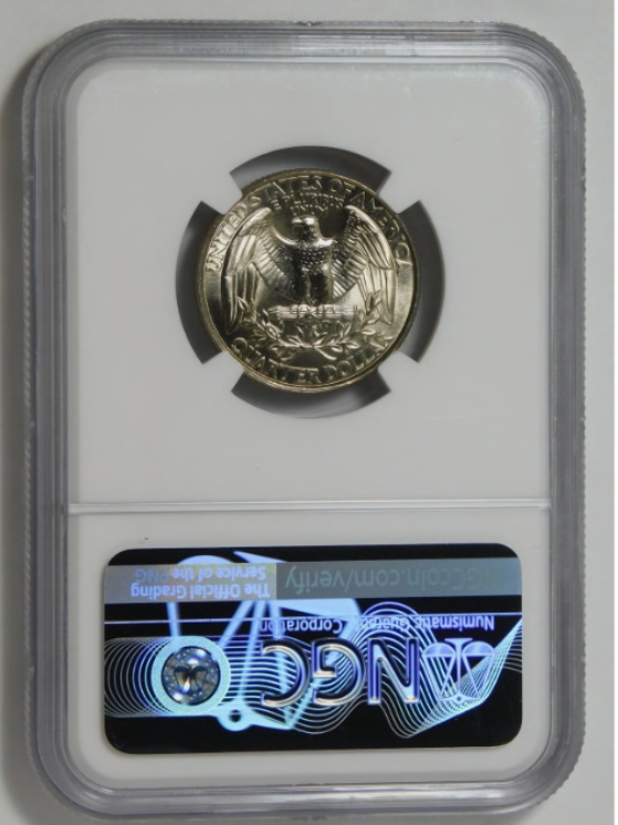 1998-P Washington Quarter Nicd Grade! NGC Mint State 67