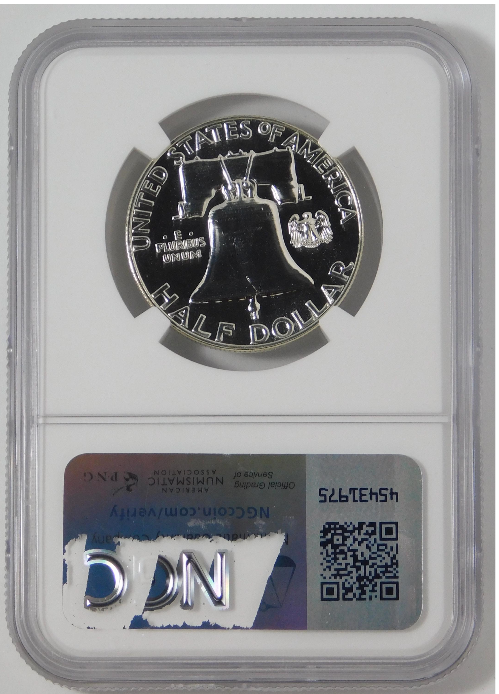 1959 Silver Franklin Half Dollar High Grade! NGC Proof-68