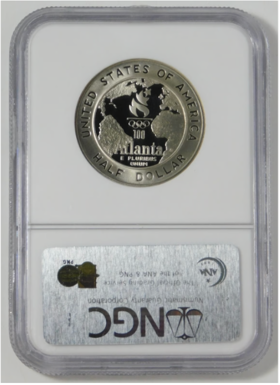 1995 S Commemorative "Olympics Baseball" Half Dollar TOP GRADE! NGC MS70