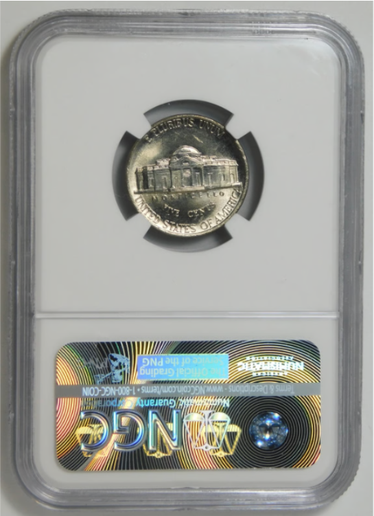 1995-D Jefferson Nickel LOW POP! NGC MS-66 6FS (6 Full Steps)