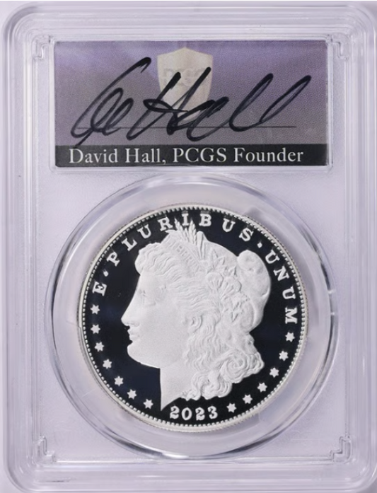 2023-S Morgan Silver Dollar "First Day of Issue" Top Grade! PCGS Proof 70 DCAM
