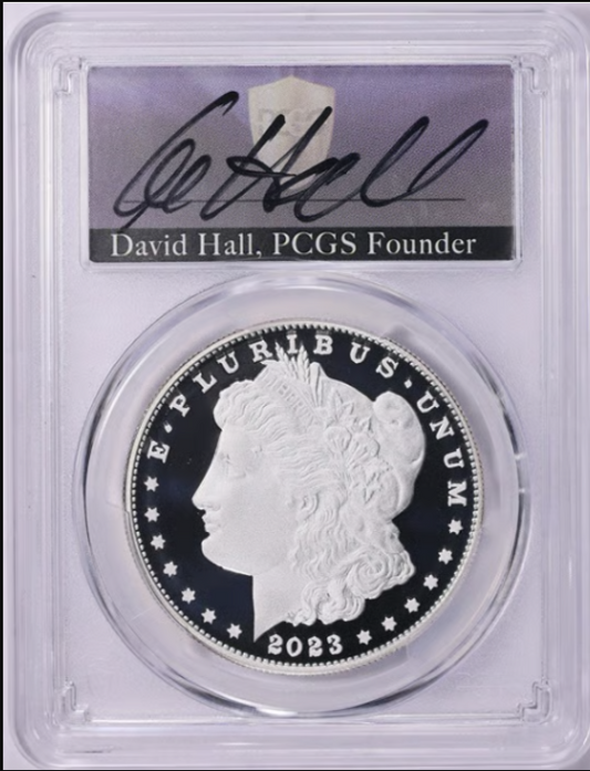 2023-S Morgan Silver Dollar "First Day of Issue" Top Grade! PCGS Proof 70 DCAM