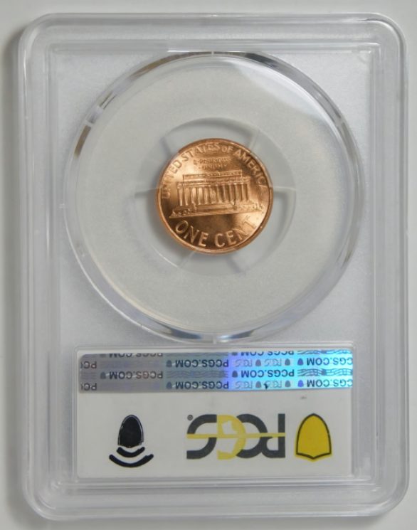 2000 Lincoln "Cheerios" Cent W. Orig Promotion Card PCGS MS-67 RD