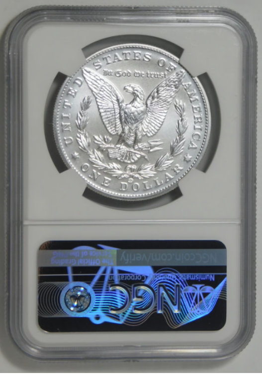 2021-CC Morgan Silver Dollar "CC Privy" TOP GRADE! NGC Mint State 70