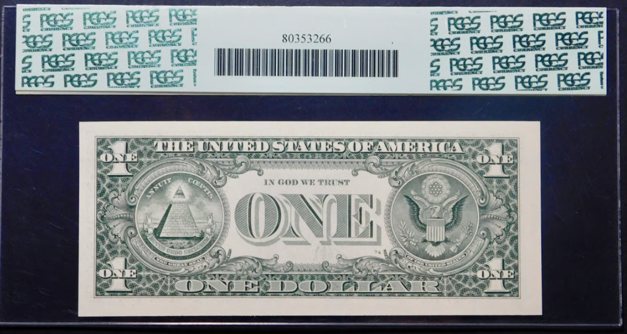 2006 $1 Federal Reserve Note *Very Low Serial Number* (716) PCGS Gem New 65PPQ