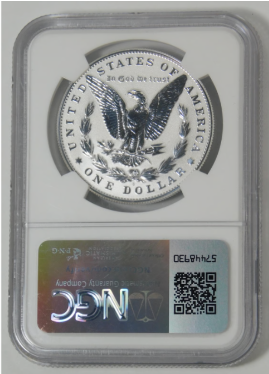 2023-S Morgan Silver Dollar "Reverse Proof" First Strike! NGC Rev Proof 70