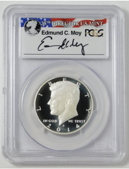 2014-S "Enhanced" Kennedy Silver Half Dollar First Strike! PCGS MS70 PL