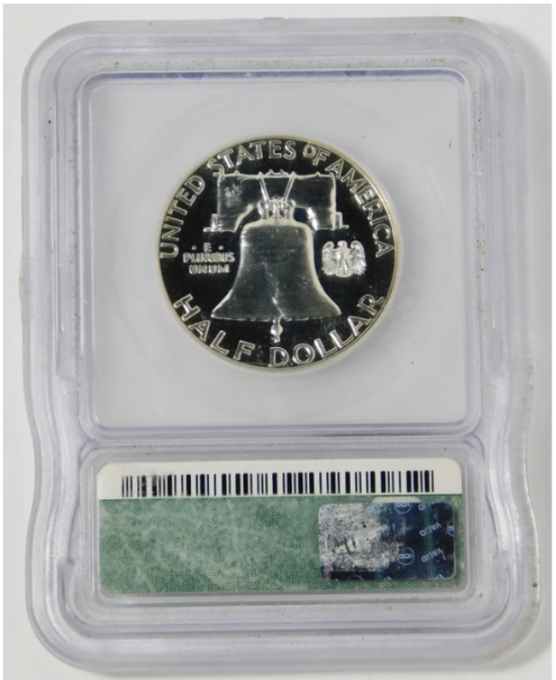 1962 Silver Franklin Half Dollar HIGH GRADE! ICG Proof-68 CAMEO