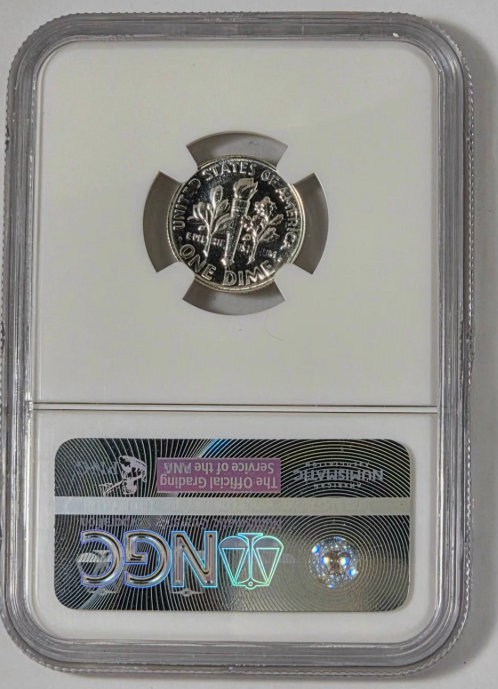 1953 Silver Roosevelt Dime NGC GEM PROOF 68