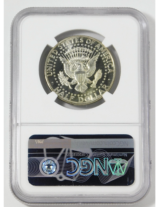 1966 "SMS" Silver Kennedy Half Dollar. HIGH GRADE! Mint State 68
