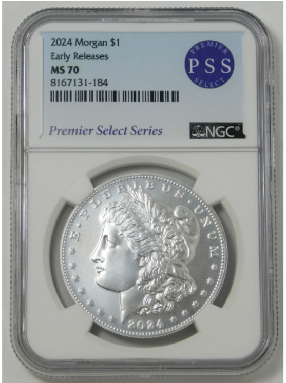 2024 Morgan Silver Dollar Early Releases! TOP GRADE! NGC MS-70