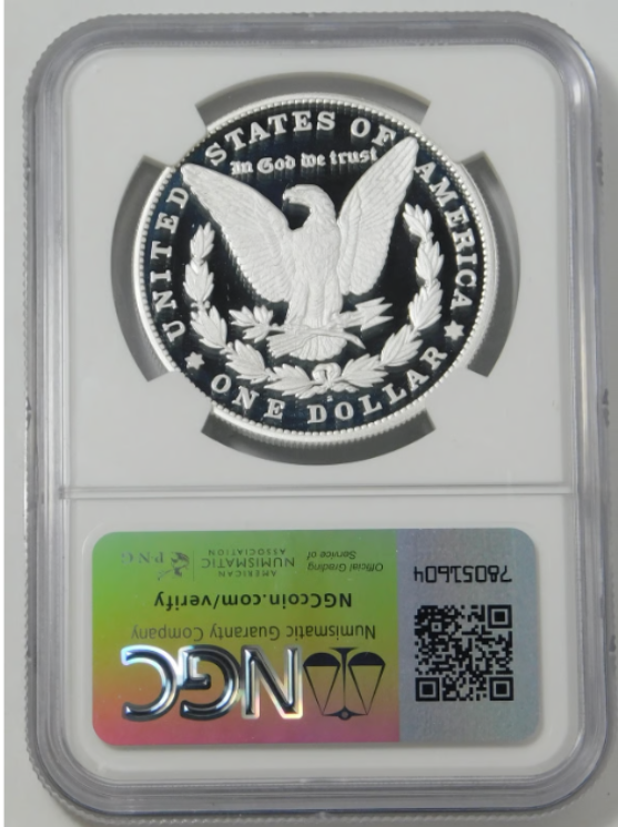 2023-S Morgan Silver Dollar First Day of Issue! NGC Proof-70 UC Mercanti Signed