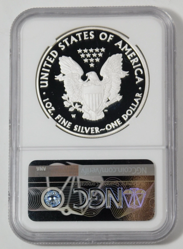 2010 W $1 Silver Eagle TOP GRADE! NGC Proof-69 Ultra Cameo