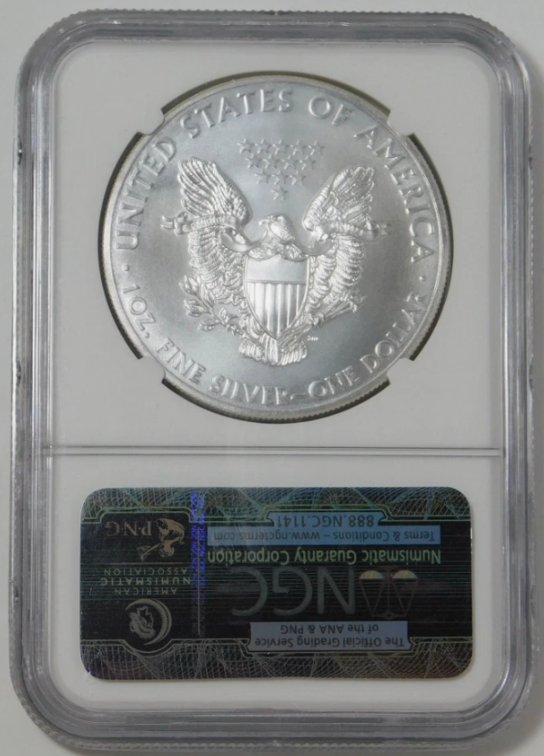 2015 American Silver Eagle First Releases! NGC MS-70 (Eagle Label)