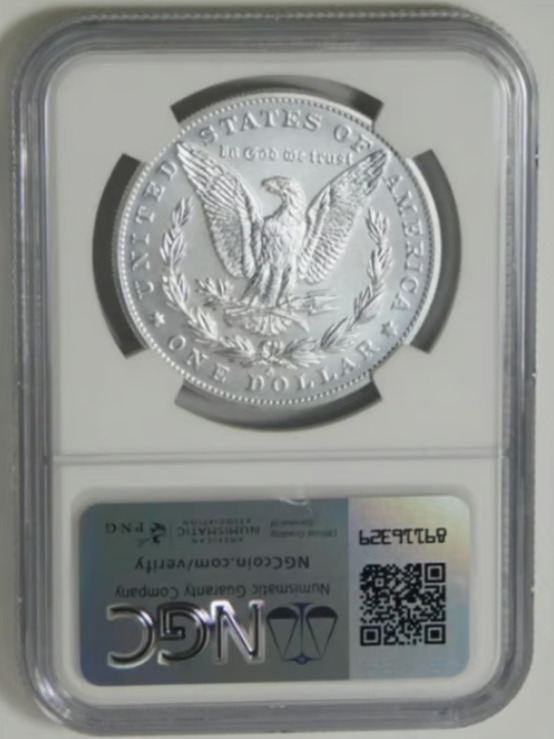 2021-O Morgan Silver Dollar "O Privy" 100th Anniversary! Top Grade NGC MS-70