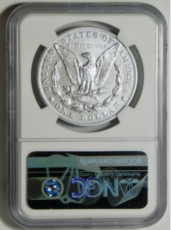 2021-CC Morgan Silver Dollar CC Privy 100th Anniversary NGC Mint State-70
