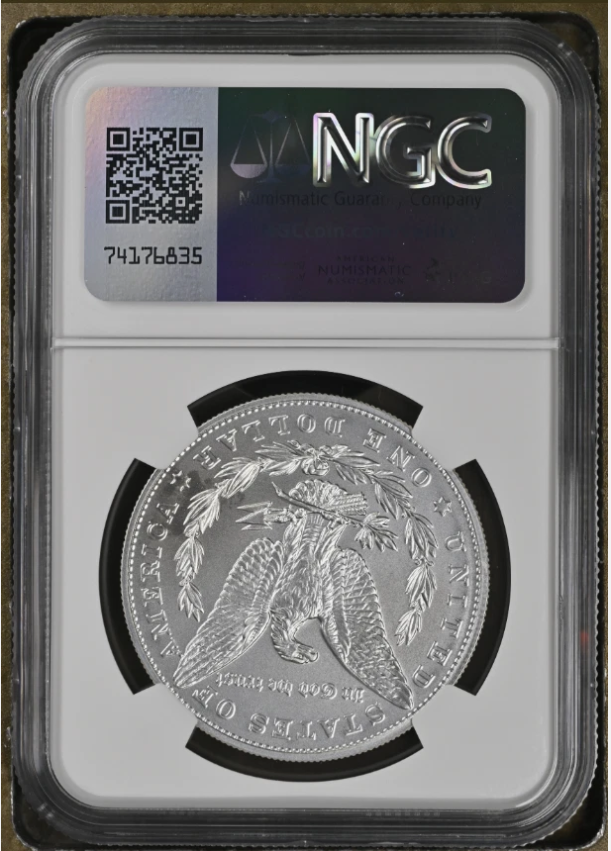 2023-S Morgan Silver Dollar First Day of Issue! NGC MS-70 Mercanti Signed