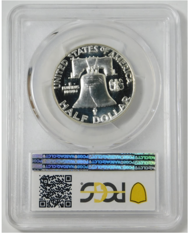 1954 Silver Franklin Half Dollar Nice Grade / Early Year PCGS Proof-67