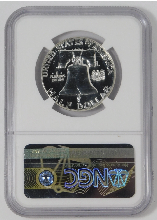 1957 Silver Franklin Half Dollar High Grade! NGC Proof-68