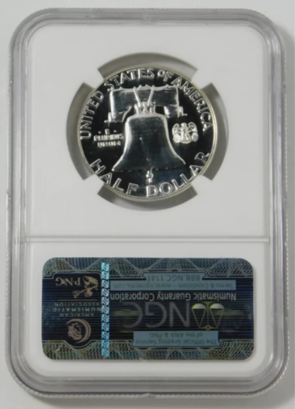 1959 Silver Franklin Half Dollar High Grade! NGC Proof-68