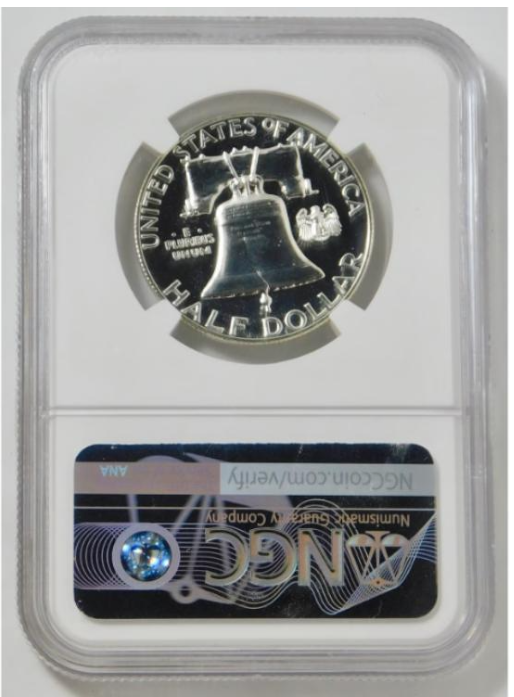 1962 Silver Franklin Half Dollar NGC Gem Proof 67