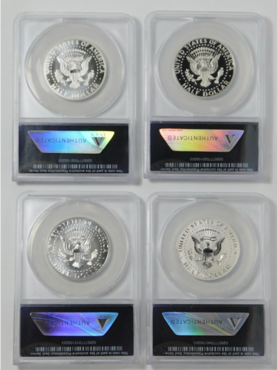 2014 Kennedy Silver Half Dollars "Limited Edition" 50th Anniversary Set ANACS 70