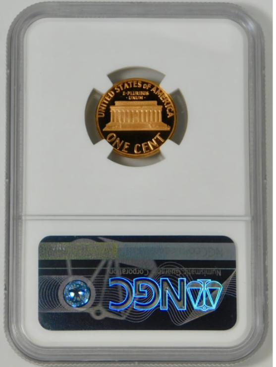 1979-S Lincoln Cent Type 1 & Type 2 NGC Proof 69 Ultra Cameo (Lincoln Labels)
